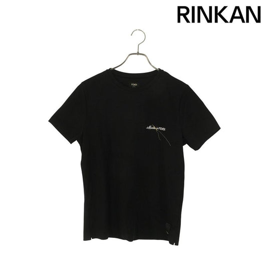 Fendi Fy0894 AR6W Embroidery T-shirt Men S