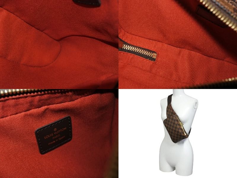 Louis Vuitton Geronimos Waist Bag Damier Brown — view 8