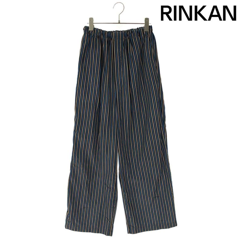 Balenciaga 486232 Twa02 Striped Easy Long Pants Men's 44