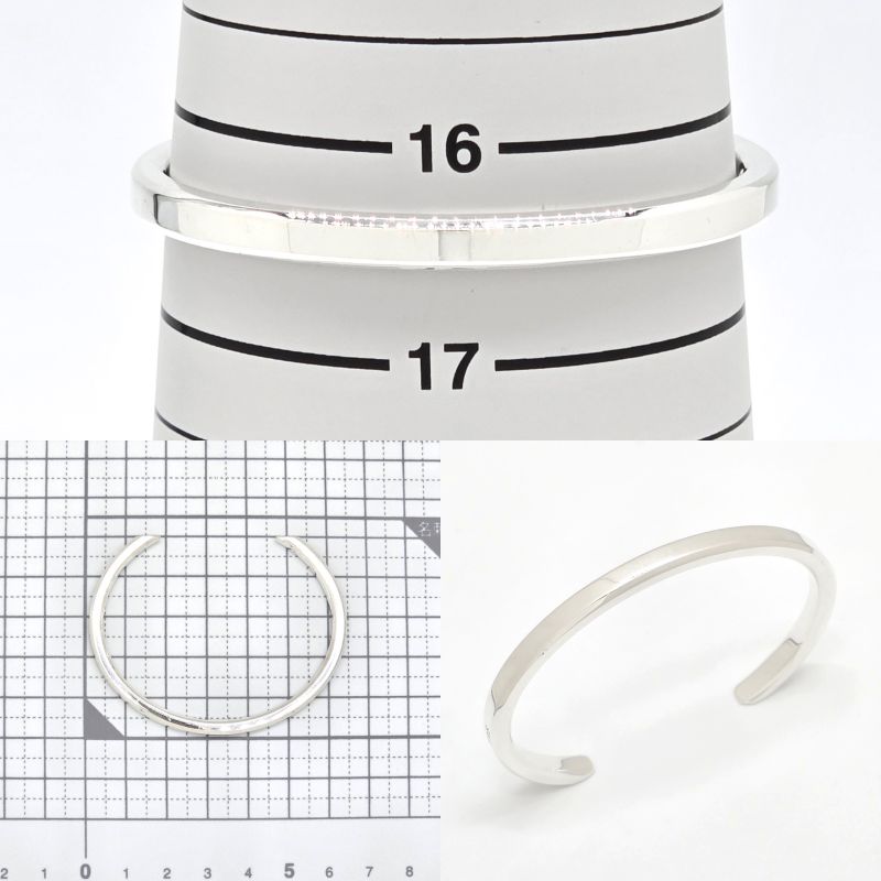 Tiffany & Co Tiffany & Co 1837 Makers Narrow Cuff Bangle Bracelet Approximately