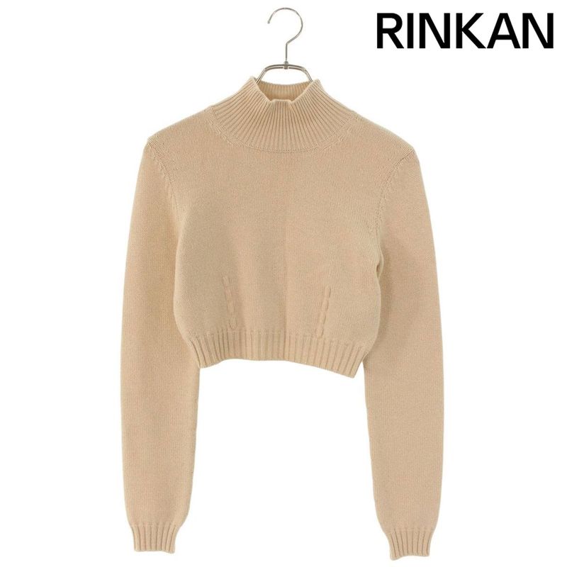 Fendi Fzx699 AHE6 Short Length Cashmere Knit Women 40