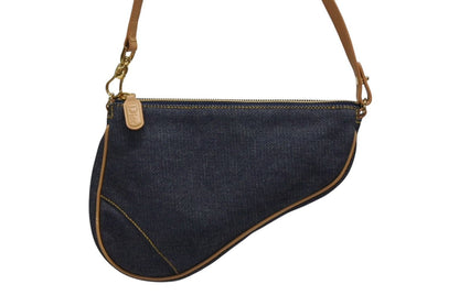 Dior Galliano Era Saddle Pouch Denim — view 2