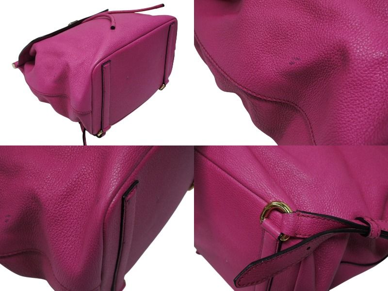 Dolce & Gabbana Backpack Leather Pink Gold — view 7