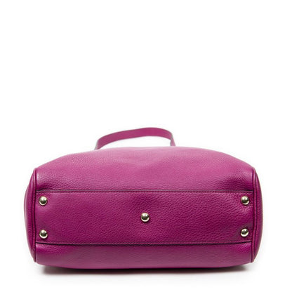 Gucci Small Shopper Tote Pink Grain Leather A