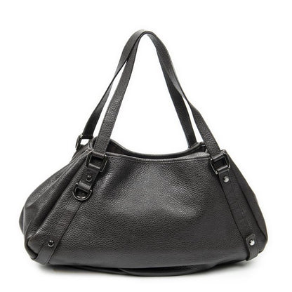 Gucci Abby Hobo Diagonal Dark Brown Grained Calfskin Leather A