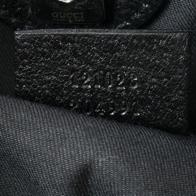 Gucci Medium Eclipse Tote Black GG Canvas A