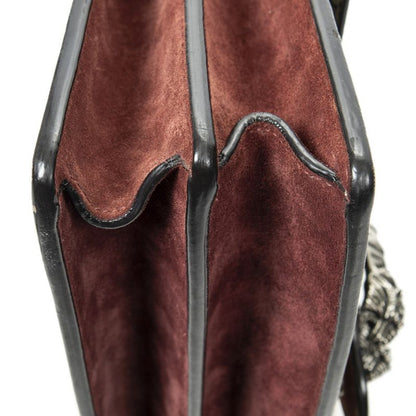 Gucci Medium Taiga - Dionysus Chain Crossbody Beige/red Blooms Supreme PVC