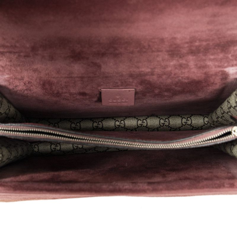 Gucci Medium Taiga - Dionysus Chain Crossbody Beige/red Blooms Supreme PVC