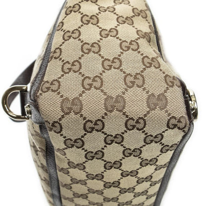 Gucci Large Abby D Ring Tote Beige/brown GG Canvas A