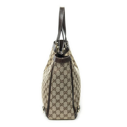 Gucci Large Abby D Ring Tote Beige/brown GG Canvas A