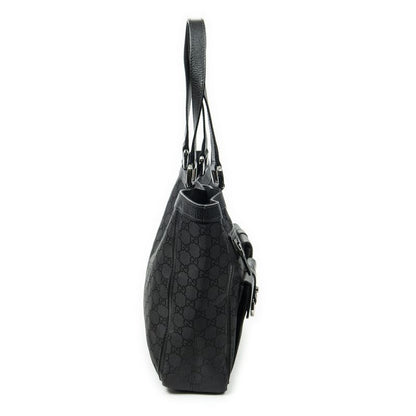 Gucci Black GG Nylon Canvas A