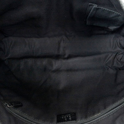 Gucci Black GG Nylon Canvas A
