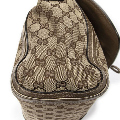 Gucci Bella Flap Beige/bronze GG Canvas A