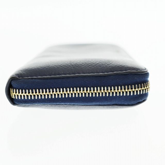 Saint Laurent Paris Round Zipper Long Wallet Long Wallet 463340 Navy Brand