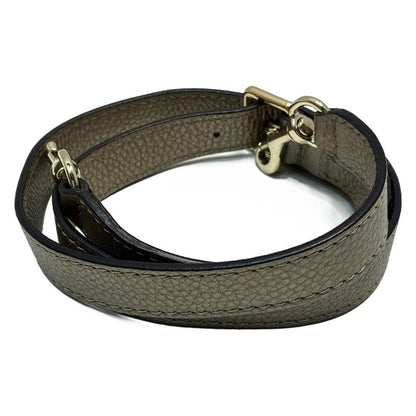 Gucci Bella 282301 Beige Dark Brown And Gold Leather