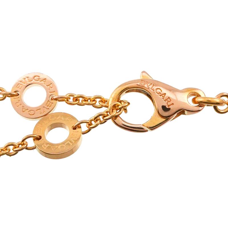 Bulgari Bvlgari Bulgari Diamond Necklace 45cm (1772in) 18K PG Pink Gold 750