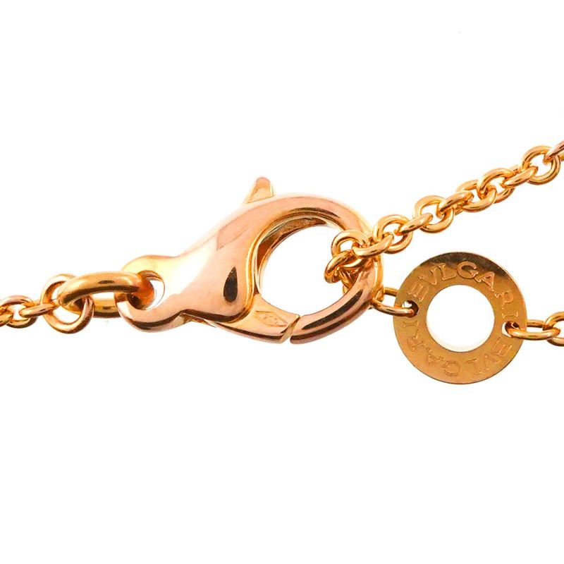 Bulgari Bvlgari Bulgari Diamond Necklace 45cm (1772in) 18K PG Pink Gold 750