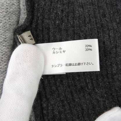 Bottega Veneta Beautiful Bi-color Cardigan Men's Cashmere Blend Charcoal Gray 44