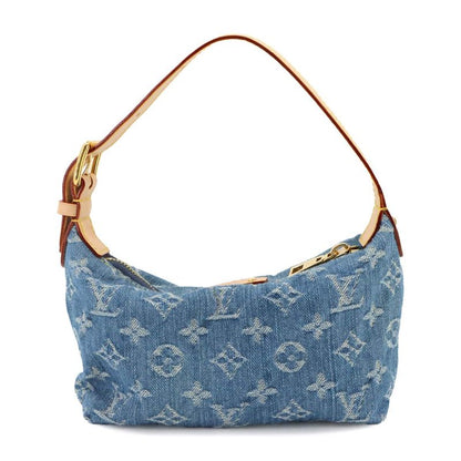 Louis Vuitton Monogram Denim Pochette Hills Hand Bag Blue M82949 90298817