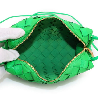 Exhibited Bottega Veneta Intrecciato Mini Loop Camera Bag Shoulder Bag Leather