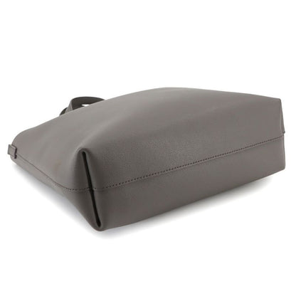 Saint Laurent Toy Shopping Bag 2way Tote Shoulder Bag Leather Gray 498612 Toy