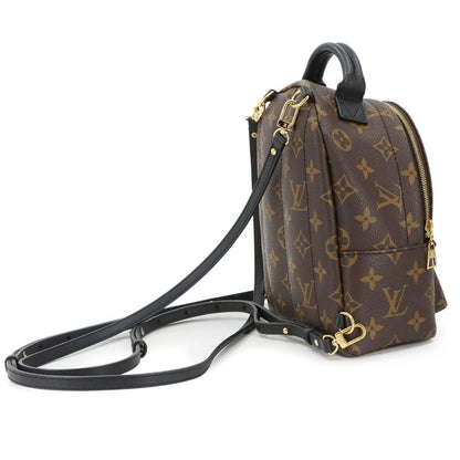 Louis Vuitton Monogram Palm Sp Ring Su Backpack MINI Backpack Sac Brown M44873