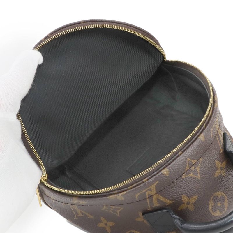 Louis Vuitton Monogram Palm Sp Ring Su Backpack MINI Backpack Sac Brown M44873