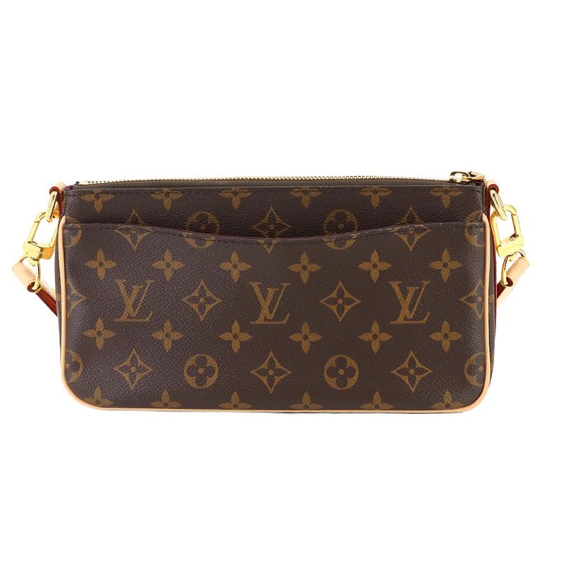Louis Vuitton Monogram Vivacite Shoulder Bag Brown M46999 Gold Hardware 90299576