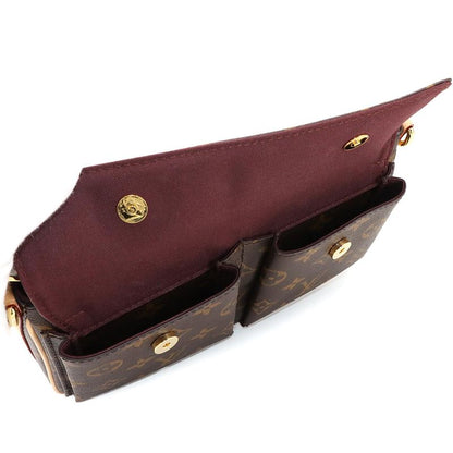 Louis Vuitton Monogram Vivacite Shoulder Bag Brown M46999 Gold Hardware 90299576