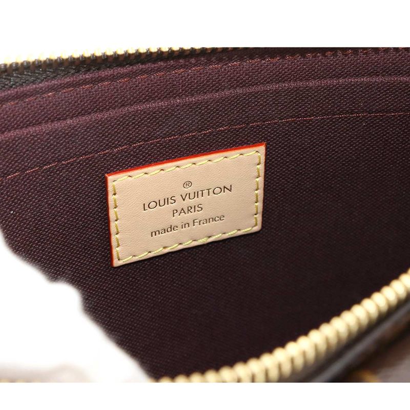 Louis Vuitton Monogram Vivacite Shoulder Bag Brown M46999 Gold Hardware 90299576