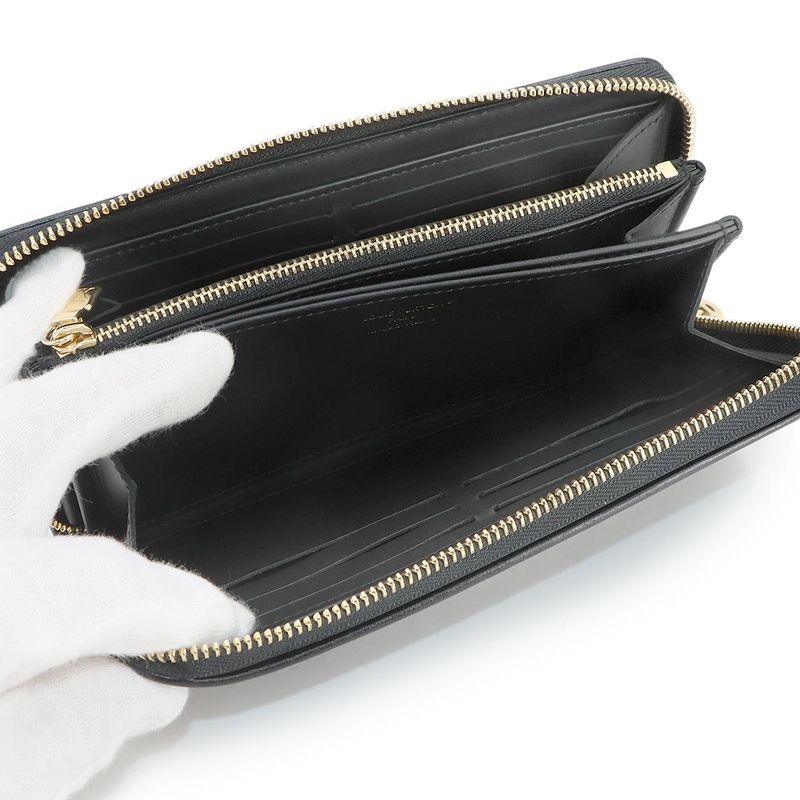 Louis Vuitton Monogram Coussin Zippy Wallet Round Zipper Long Wallet Lamb