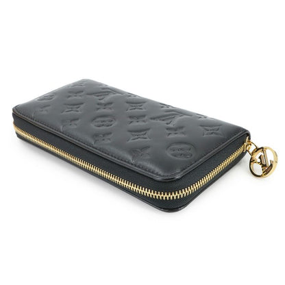 Louis Vuitton Monogram Coussin Zippy Wallet Round Zipper Long Wallet Lamb