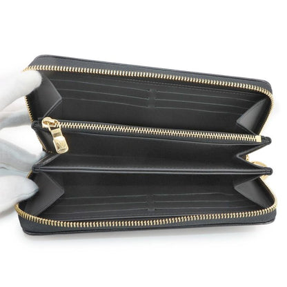 Louis Vuitton Monogram Coussin Zippy Wallet Round Zipper Long Wallet Lamb