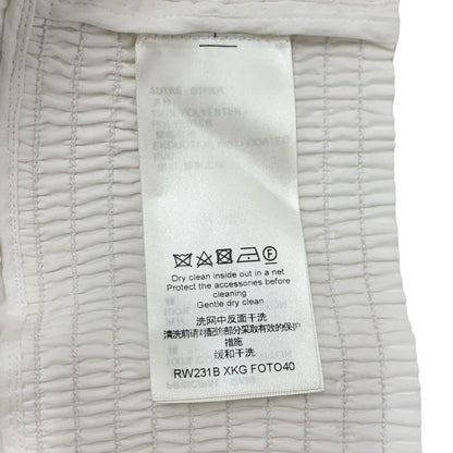 Louis Vuitton Top Cotton White Blouse Monogram Sleeveless