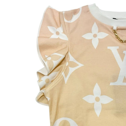 Louis Vuitton Sunrise Monogram Top Cotton Orange Gradient T-Shirt