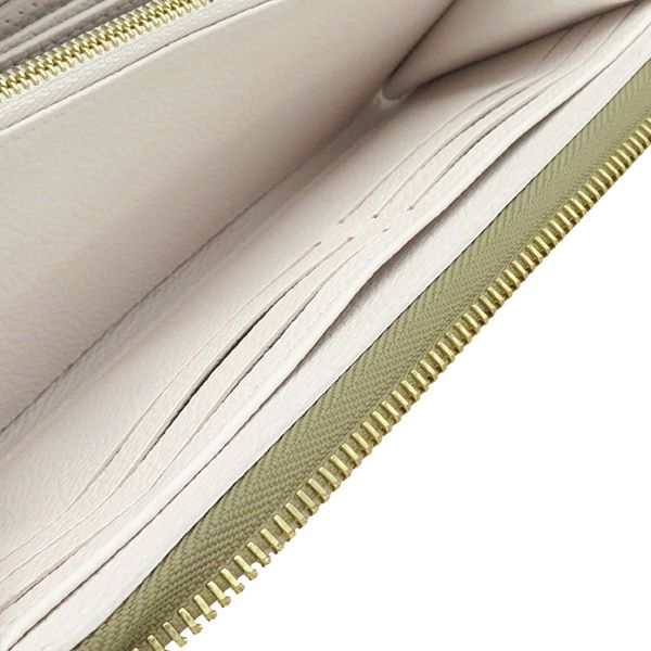 Louis Vuitton Long Wallet Zippy Wallet Monogram Empreinte Khaki×beige Gold