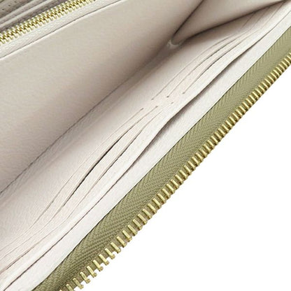 Louis Vuitton Long Wallet Zippy Wallet Monogram Empreinte Khaki×beige Gold