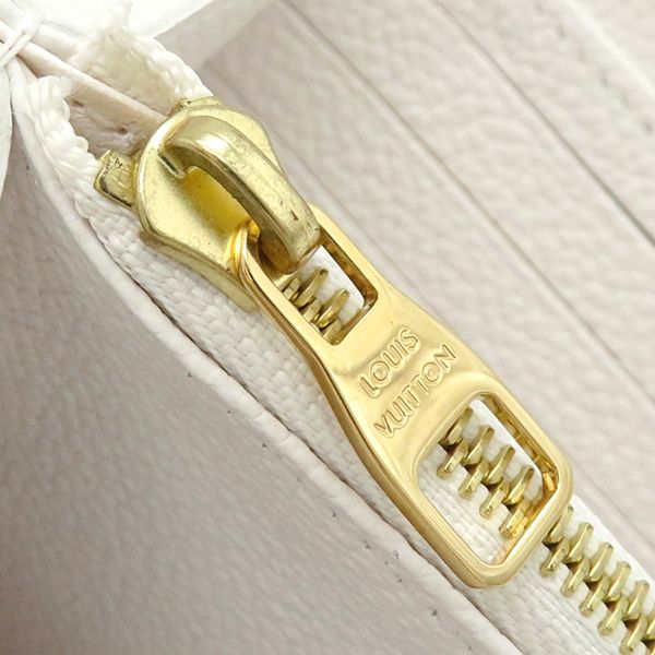 Louis Vuitton Long Wallet Zippy Wallet Monogram Empreinte Khaki×beige Gold