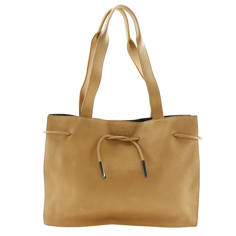 Gucci 002.1053 Leather Beige Ladies Tote Bag