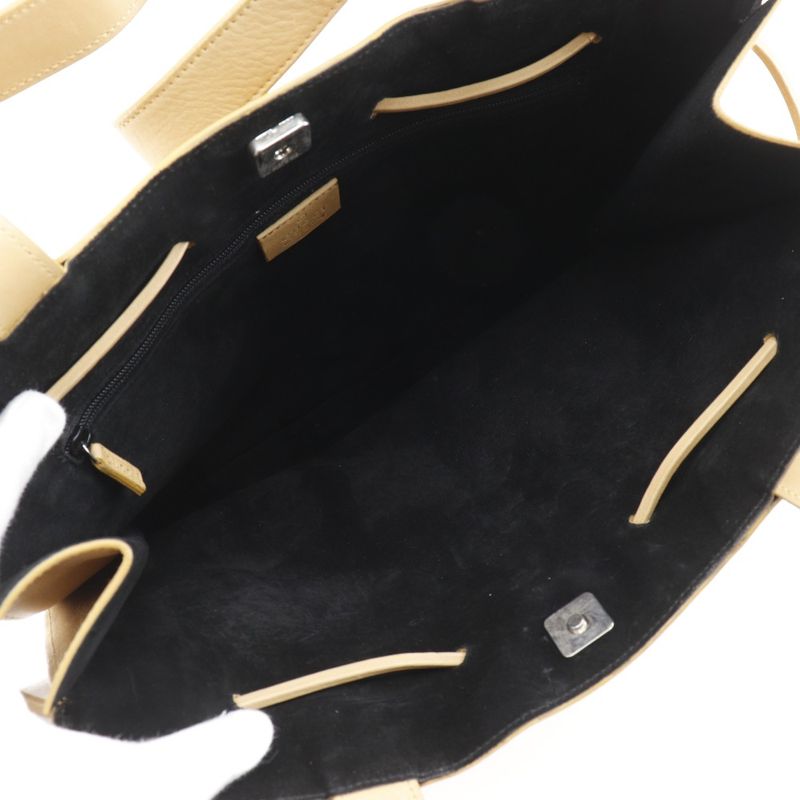 Gucci 002.1053 Leather Beige Ladies Tote Bag