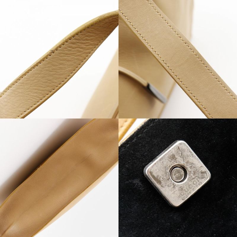 Gucci 002.1053 Leather Beige Ladies Tote Bag