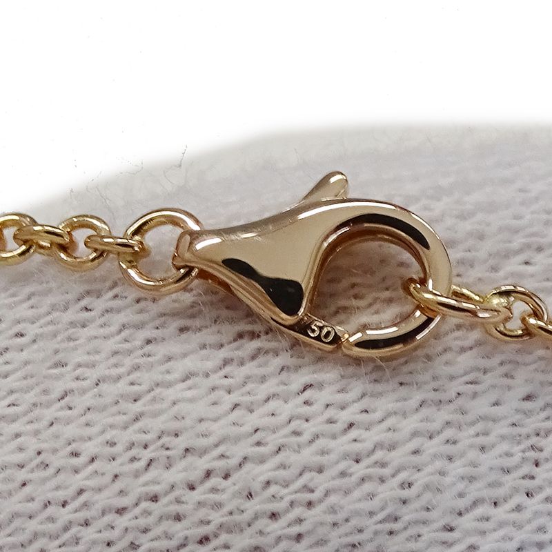 Cartier Bracelet Ladies Brand 750pg Baby Love Pink Gold Jewelry Polished