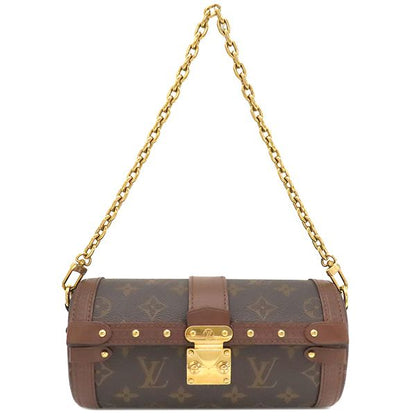Louis Vuitton 2way Bag Papillon Trunk Monogram Canvas Monogram Gold Hardware