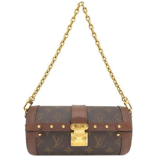 Louis Vuitton 2way Bag Papillon Trunk Monogram Canvas Monogram Gold Hardware