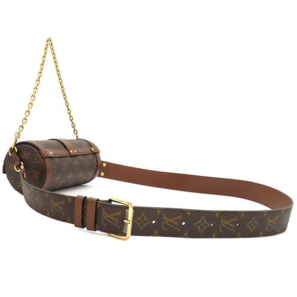 Louis Vuitton 2way Bag Papillon Trunk Monogram Canvas Monogram Gold Hardware