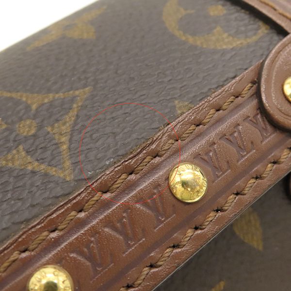 Louis Vuitton 2way Bag Papillon Trunk Monogram Canvas Monogram Gold Hardware