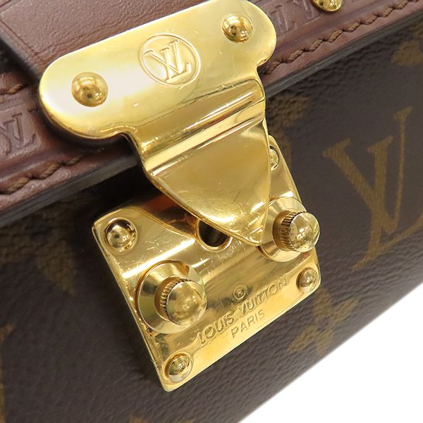 Louis Vuitton 2way Bag Papillon Trunk Monogram Canvas Monogram Gold Hardware
