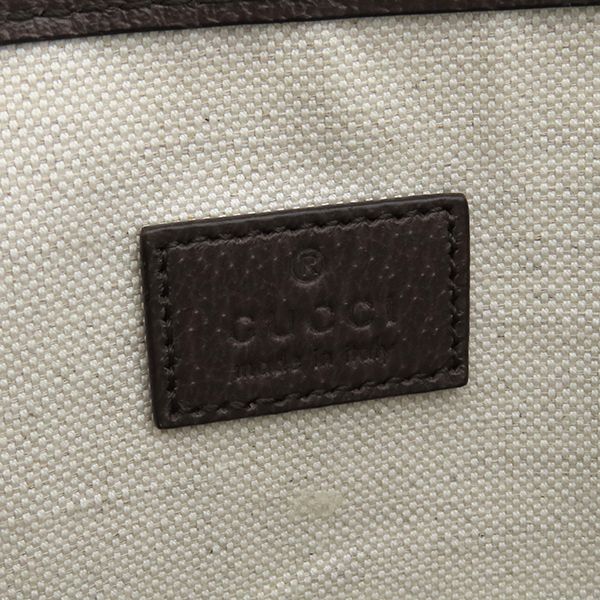 Gucci 2-Way Bag Ophidia Small Tote Bag GG Supreme Canvas Beige and Ebony Gold