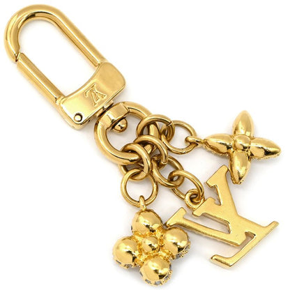 Louis Vuitton Bag Charm Micro Charm LV Iconic GP Strass Gold LV Initials