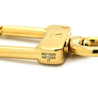 Louis Vuitton Bag Charm Micro Charm LV Iconic GP Strass Gold LV Initials